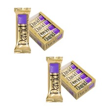 David Protein Bar, Blueberry Pie, 24 Protein Bars  28g of Protein  150