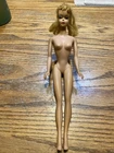 Vintage 1960s Barbie Blonde Ponytail Doll Mattel