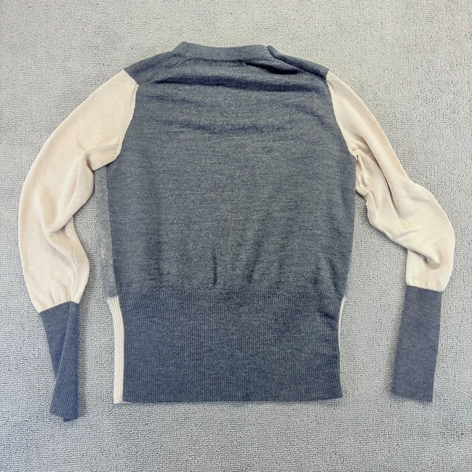 Suéter Rag & Bone Para Mujer XS "Marissa" Bloque de Color Lana Merino Viscosa Diseñador Foto 2 de 4