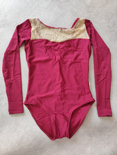 NEW Yumiko leotard Jane Mesh N-Berry Dolce mesh size L