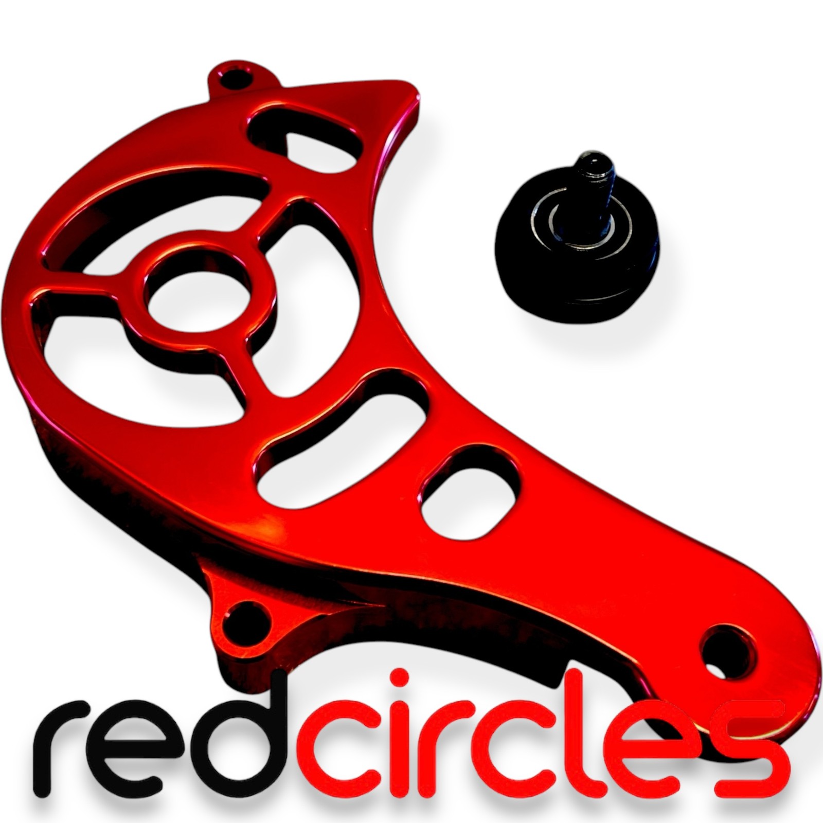 RED CNC HONDA CRF110 CHAIN SPROCKET GUARD fits CRF 110 PIT BIKE