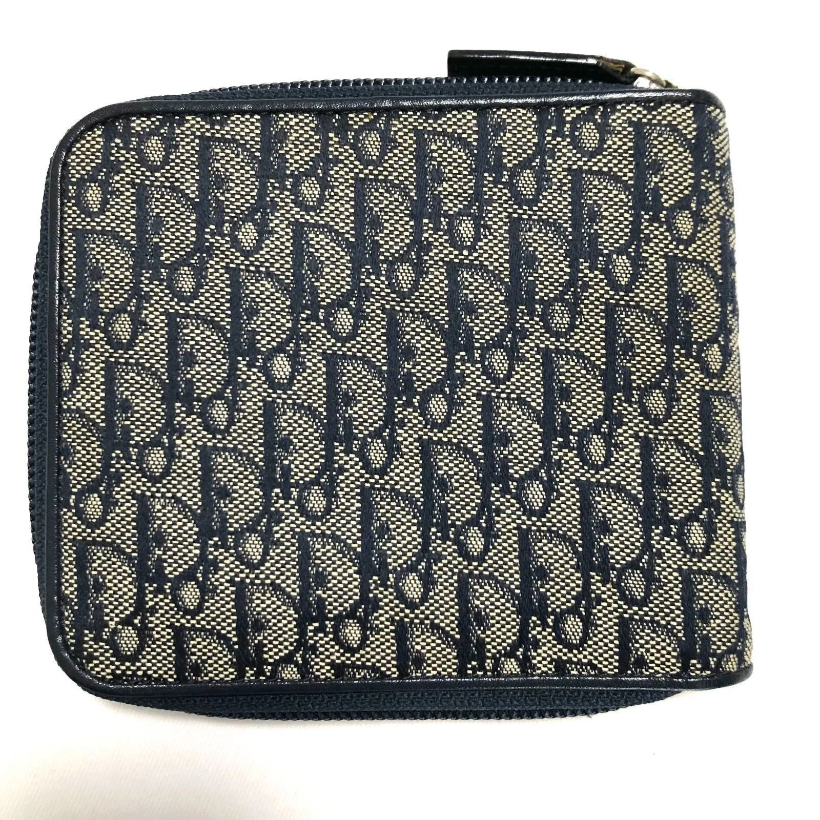 Portefeuille pliable compact trotteur Super Christian Dior