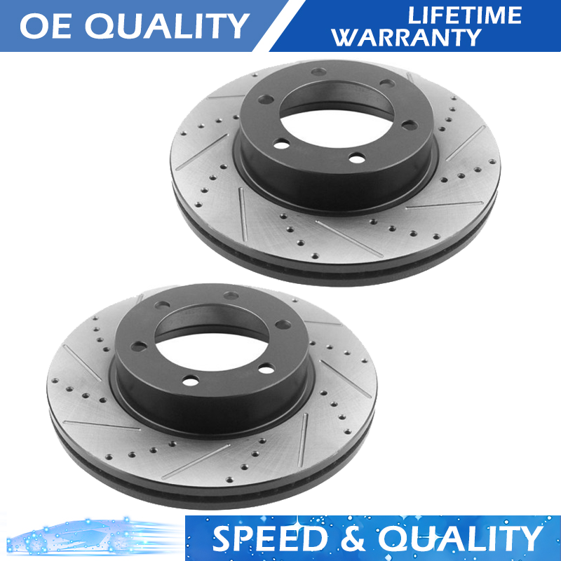 4WD Front Disc Brake Rotors for 2004-2008 Ford F-150 2006-2008 Lincoln Mark LT