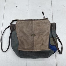 Borsa a tracolla Caterina Lucchi in pelle donna colorblock tote hobo made in italy