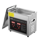 VEVOR 3L Nettoyeur à Ultrasons Bac Ultrasons Numérique avec Chauffage Minuterie