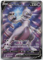 Mewtwo V SWSH229 - SWSH Black Star Promo
