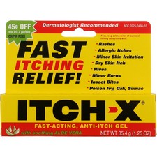 3 Pack Itch-X Fast-Acting Anti-Itch Gel, 1.25 oz