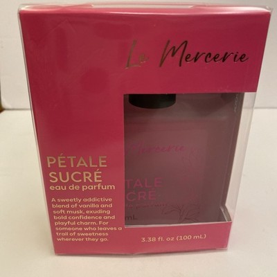 Le Mercerie Womens Petale Sucre Eau De Parfum Spray 3.38 Fl OZ/100ml)