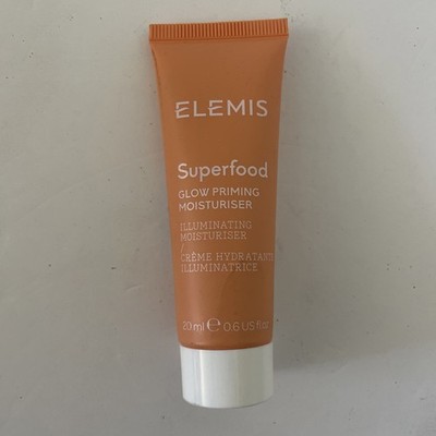Elemis Superfood AHA Glow Priming Moisturizer Mini 20ml New & Sealed