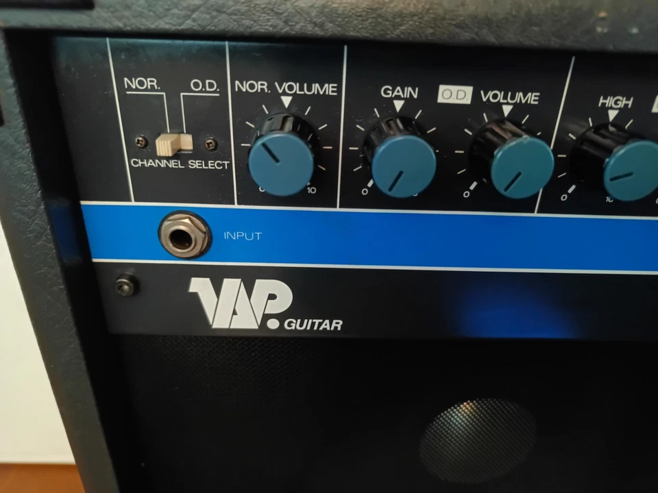 Vintage Guyatone VAP-20R Guitar Amp – Made in Japan –Spring Reverb & Overdrive  - Image 3 of 4
