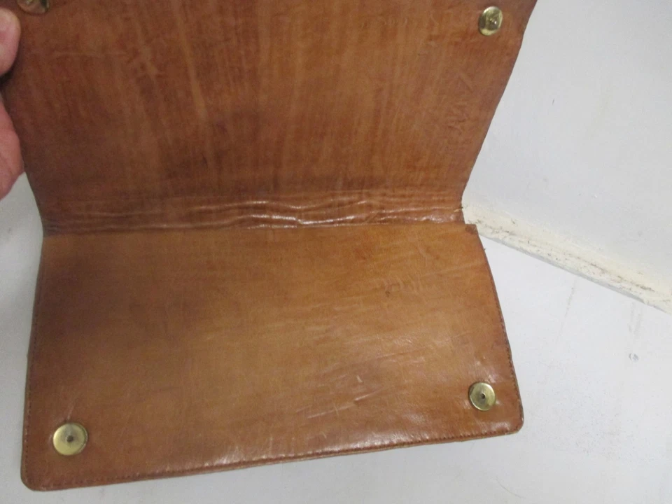 Sac à main ancien en Croco - Photo 3/4