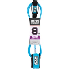 Ocean & Earth  Moulded Sunset Surfboard Leash - 8'