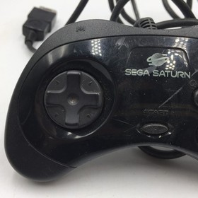 SEGA Saturn 6 Button High Frequency Black Wired Video Gaming Controller