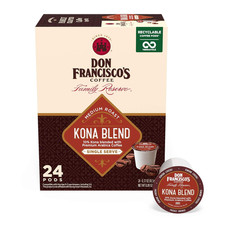 Kona Blend Coffee Pods, 24 Count, Medium Roast, Compatible With