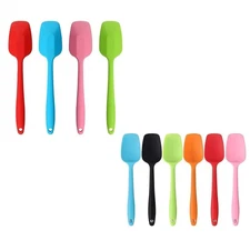 4-piece 10.6 inch Standard Spoon Spatulas + 6-piece 8.2 inch Small Spoon Spat...