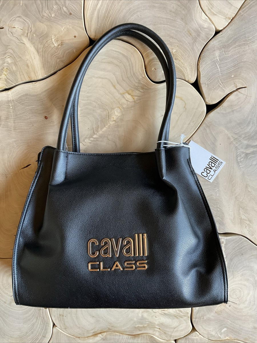 Cavalili Shopper Tote Cavalli Class Beige Everyday Soft Large Shopper Tote Bag for  main image 3