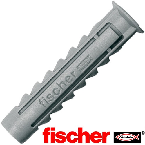 Fischer SX Dübel Nylon Kunstoff 5/6/8/10/12 mm Universaldübel Uni-Spreizdübel - Bild 2 von 4