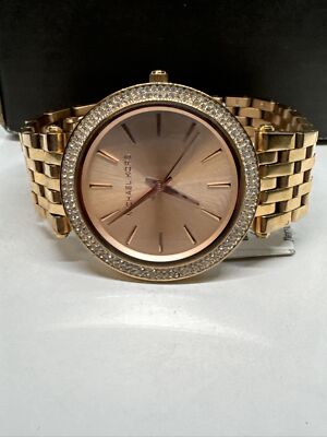 Michael Kors Darci MK3192 Women Rose Gold Analog Dial Quartz Wrist Watch JNA226 Michael Kors MK3192 Wrist Watch- Darci Pavé Round Original  main image 2