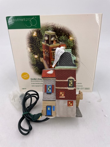 Department 56 Classic Ornaments -  Dorothy's Dress Shop Ornament  #98770 - Picture 2 of 2