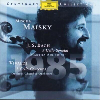 Bach: 3 Sonaten - Vivaldi 2 Konzerte für Violoncello / Mischa Maisky CD