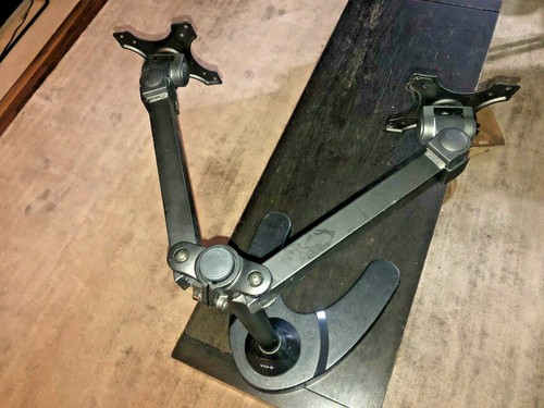 20-inch Dual Monitor Stand - Black - Picture 3 of 5