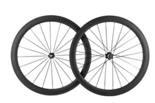 700C Carbon Road Bicycle Wheelset 25x50mm Tubuless Bike Wheels 3k Matte Finish