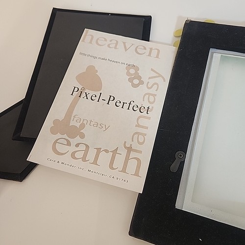 Pixel Perfect Metal Picture Frame Little things make heaven on ea 4" x 6" Photo - Picture 18 of 20