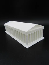 The Parthenon Greek Temple Ancient Greece Architectural Model - Choice of Color