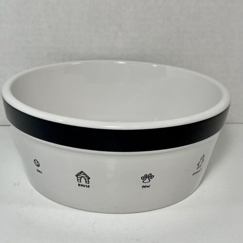 My Stuff Dog Bowl Signature Housewares Stoneware Large