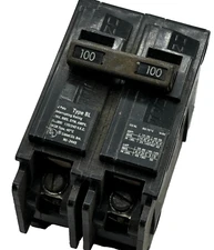 I-T-E CIRCUIT BREAKER ITE 2 POLE 100A TYPE BL 120/240VAC MU-2445 ⭐