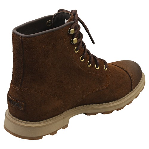 SOREL Madson Ii Chore Waterproof Uomo Tabacco Stivali Casuale - 43 EU - Foto 2 di 8