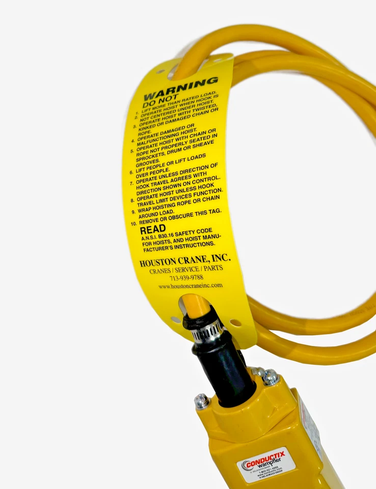 Estación de control colgante de repuesto para polipasto de cadena CM Lodestar o Valustar Foto 3 de 4