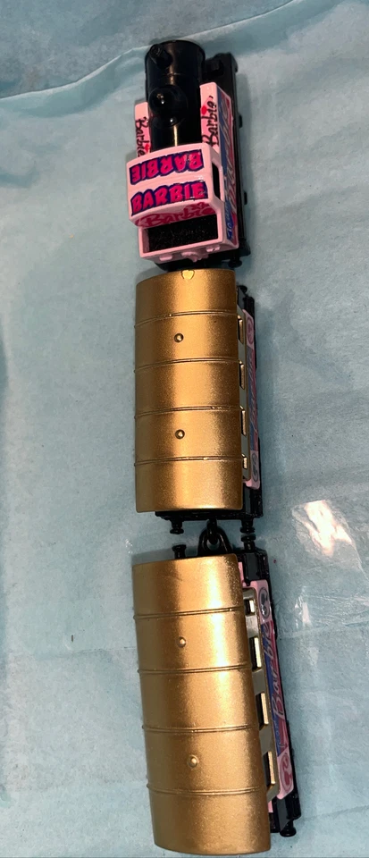 Matchbox Train As Barbie An American Icon It’s A Custom, - Image 4 of 4