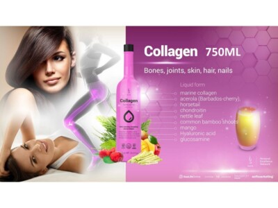 DuoLife, Kollagen, 750ml, 100% Natur