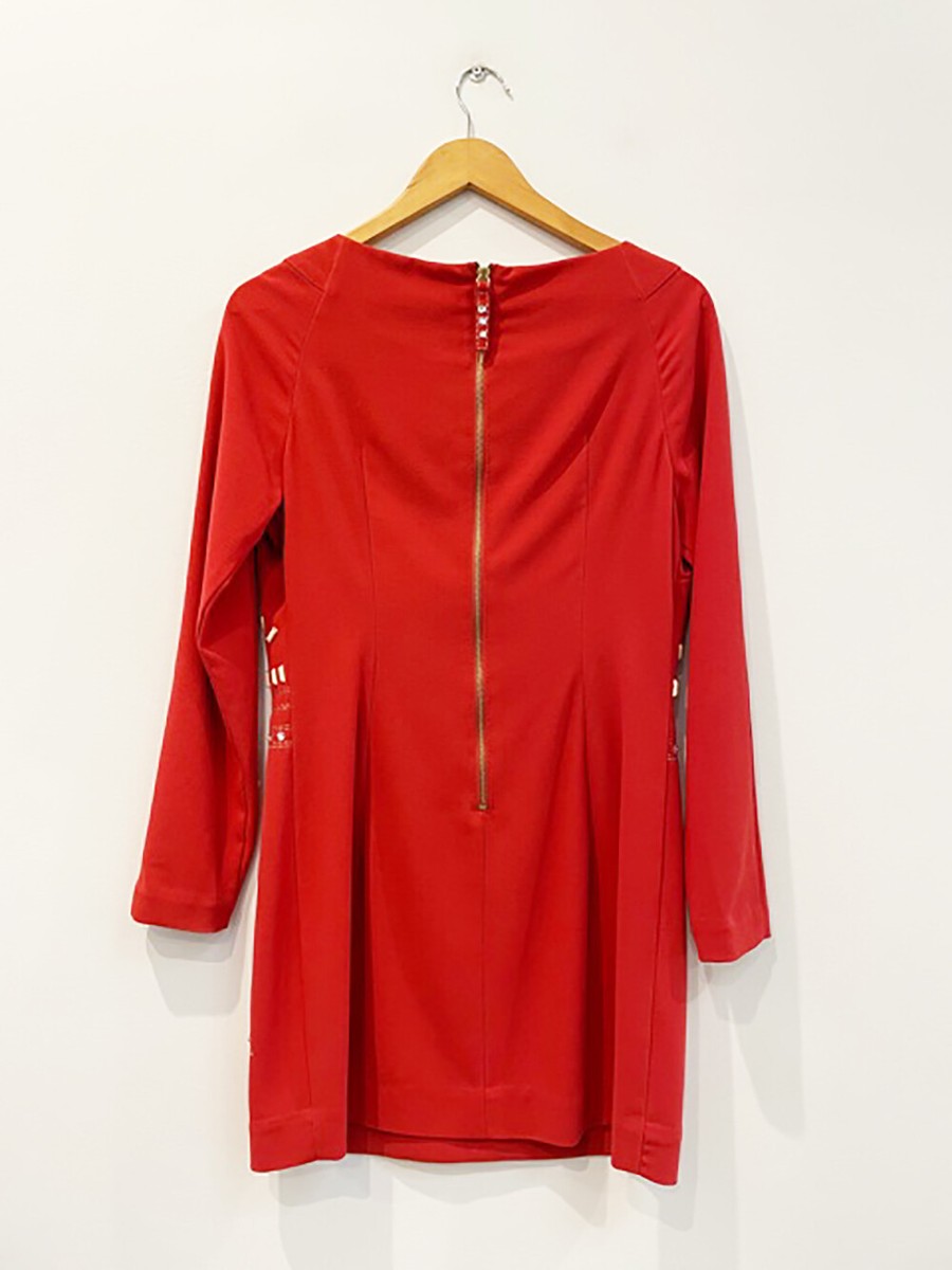 Designer Alice By Temperley Size 12 Red Crepe Beaded Shift Women's Dress | eBay Designer Alice By Temperley Size 12 Red Crepe Beaded Shift Women's Dress | eBay