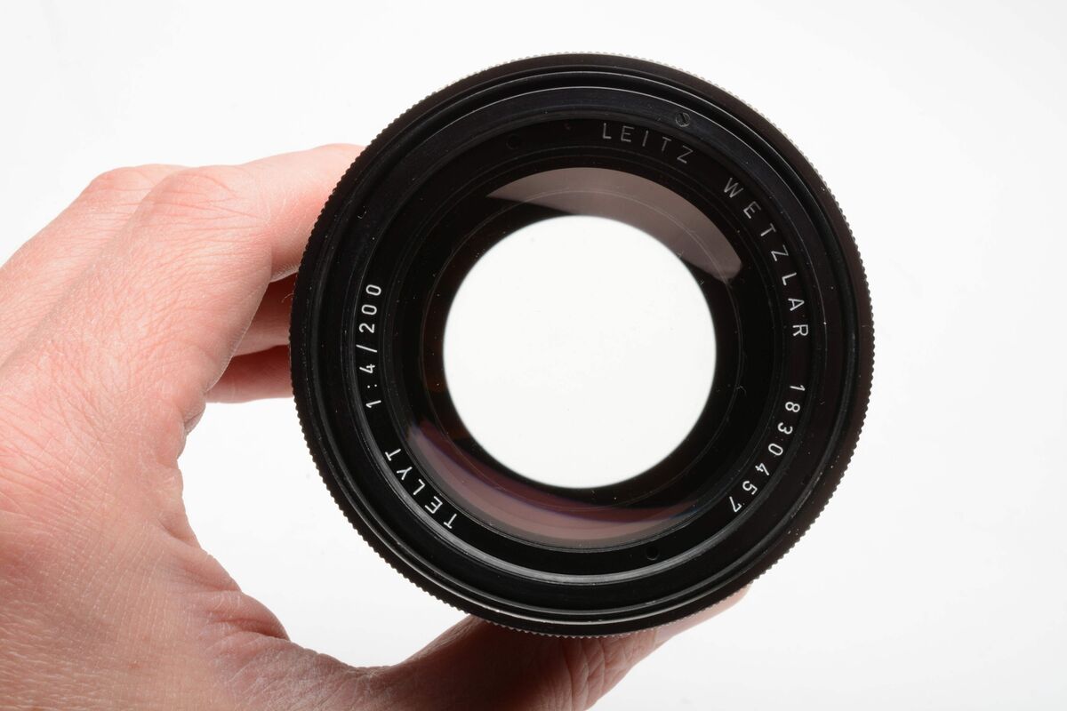 Leica Leitz Telyt 200mm F4 Prime Telephoto Lens for Visoflex Leica Leitz Telyt 200mm F4 Prime Telephoto Lens for Visoflex