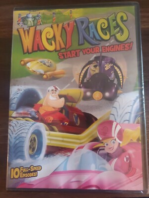 Wacky Races Vol. 1 Wacky Races Season 1 Volume 1 Start Your Engines DVD 2018 New Factory ...