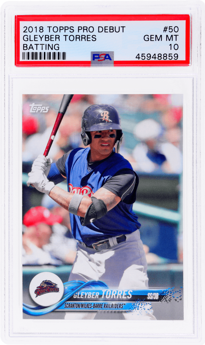 その他 MLB Gleyber Torres Refractor PSA 10 Gleyber Torres Professional Sports Authenticator (PSA