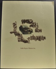 1979 Rolls Royce Brochure Silver Shadow Wraith Ii Corniche Camargue Original 79 1979 Rolls Royce Brochure Silver Shadow Wraith Ii Corniche Camargue Original 79