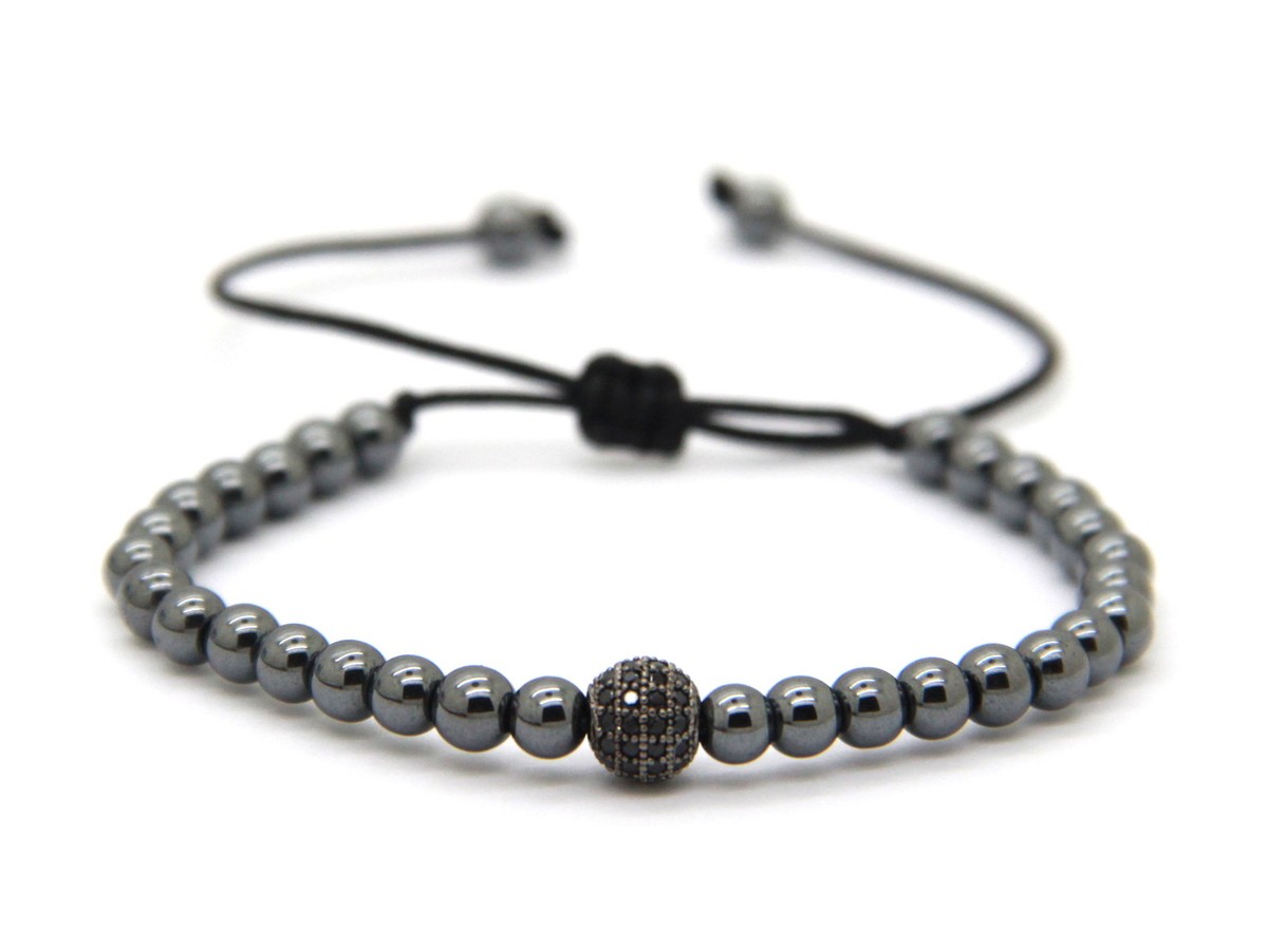 Men Women New Style Anil Arjandas Bracelet 18k Rhodium Filled