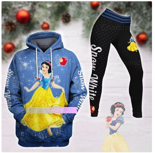 Snow White 3D HOODIE HALLOWEEN GIFT CHRISTMAS GIFT