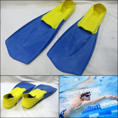 Swimming Rubber Fin Flipper Size 9 - 11/ 42-44 Land & Sea Sports Thruster