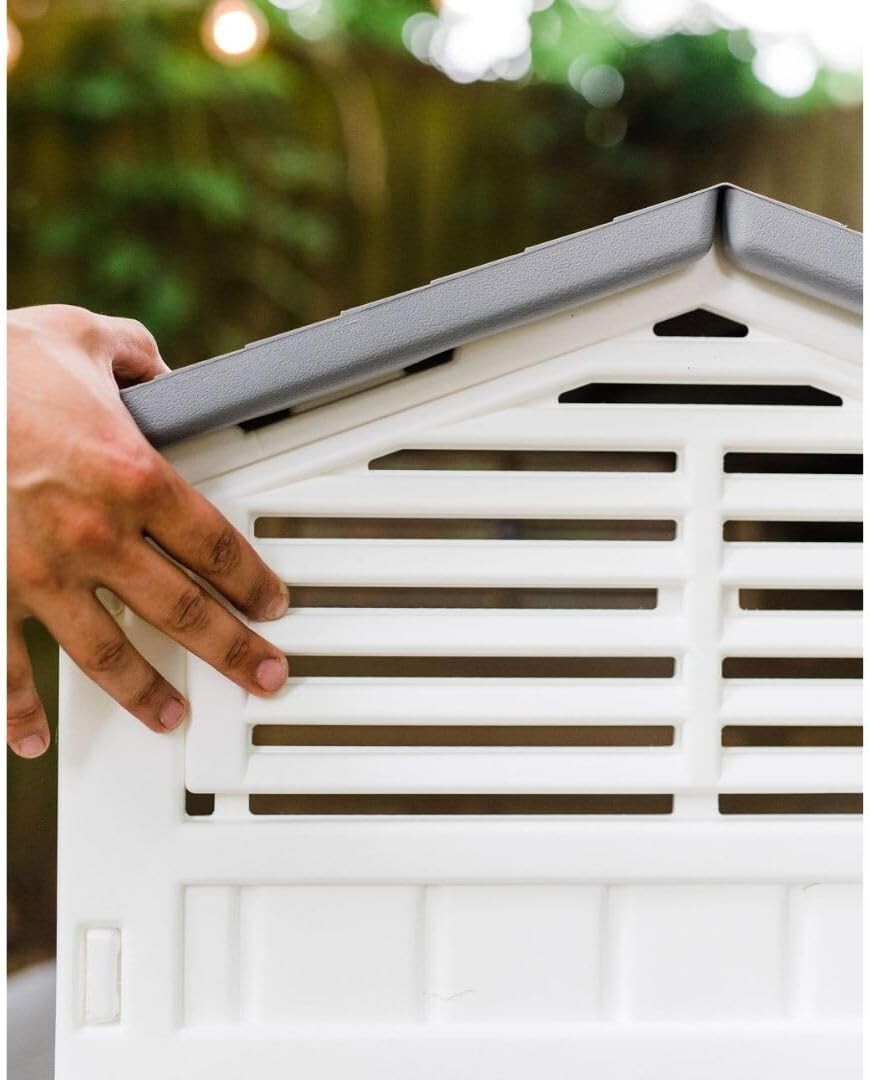 SnapLock Formex Chicken Coop White Plastic Predator Safe Coop for 8+ Chickens eBay