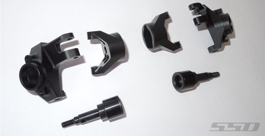 SSD RC Front Axle Portal Delete Kit for TRX-4 SSD00245-image