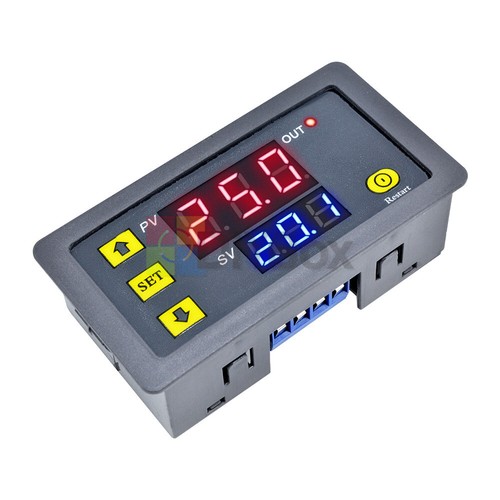 12V Timing Delay Relay Module Cycle Timer Digital LED Dual Display 0-999hours - Picture 4 of 10