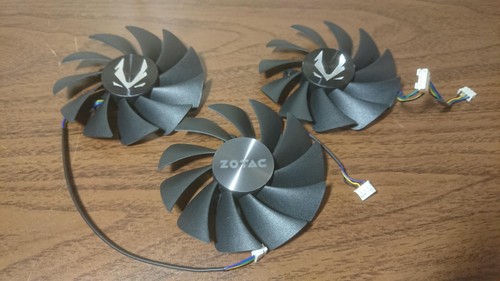 Cooling Fans ZOTAC GeForce RTX 3070ti 3080 3080ti 3090 Trinity OC Video Card GPU - 第 2/3 張圖片