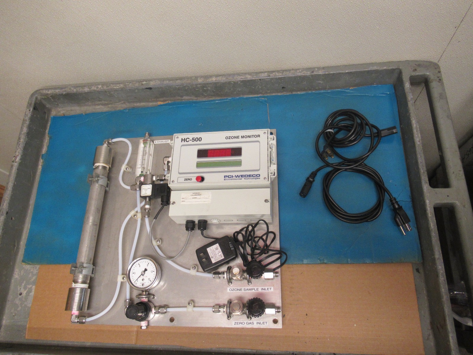 PCI WEDECO OZONE MONITOR HC-500 115/230V VOLTS .5.25A A AMPS 1PH 50 ...