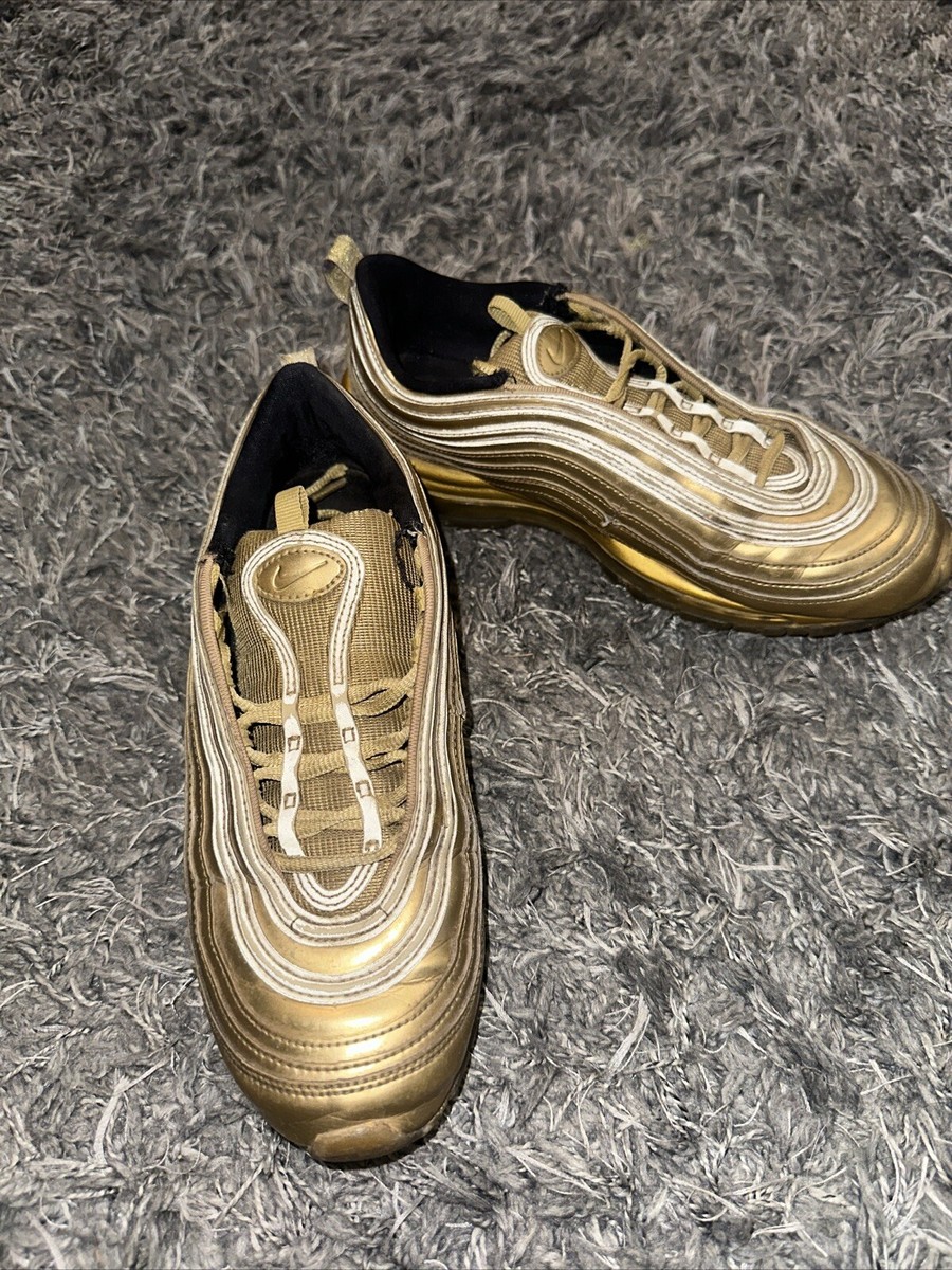 Nike Air Max 97 QS Men's Size 8 Wmn's Size 9.5, Olympic Gold Medal
