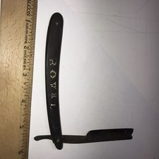 SIMMONS HARDWARE CO ROYAL KEEN KUTTER K 110 STRAIGHT RAZOR
