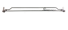 Chromierter Scheibenwischer Pantograf FIAT 500 126 Logo GIANNINI Größe 365x25mm